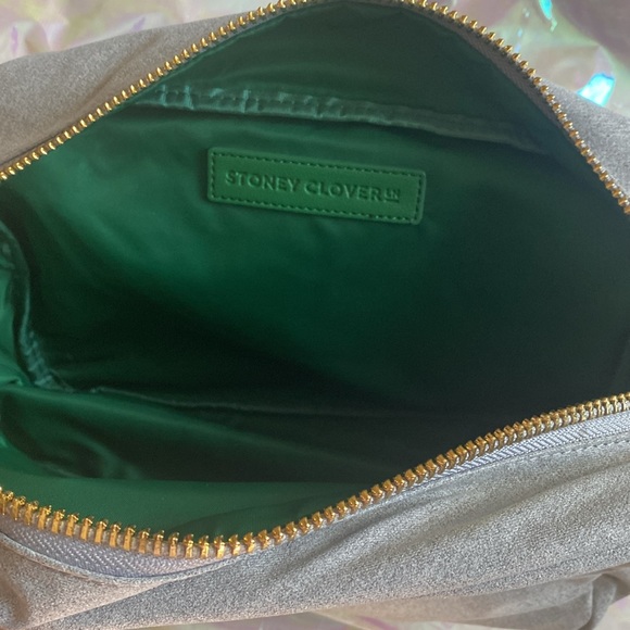 NWT Stoney Clover Lane Heather large pouch - Picture 2 of 2